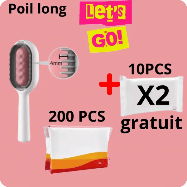 Peigne 4-en-1 Bien-être & élégance