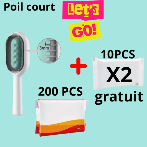 Peigne 4-en-1 Bien-être & élégance